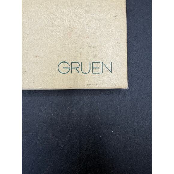Gruen Watch Vintage Presentation Box Case - No Watch - good cond - Picture 7 of 7